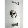 thumbnail image 4 of Kingston Brass KB2638EX Tub and Shower Faucet, Brushed Nickel, 4 of 5