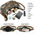 thumbnail image 3 of Woodland Hunting Camo Crossbody Bag for Women Jungle Camouflage Pattern Crescent Purse with Adjustable Strap Tactical Army Corduroy Shoulder Sling Bag for Travel or Daily Use, 3 of 5