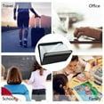thumbnail image 5 of SUGARMOM  Expanding File Folder 13 Pockets with Zipper Closure  TRANBO Letter/A4 Size Plastic Portable Document Organizer (Black), 5 of 6