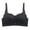 Black, variant on Wireless Bras Plus Size, Xunlbb Women's Thin Fixed Bra Gathering Comfortable And Sexy Bra Daily Bra(Gray,XXL)
