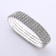 thumbnail image 3 of Bracelets Multiples styles Bracelets en Cristal Extensibles, 3 of 5