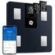 thumbnail image 1 of Báscula inteligente GE para peso corporal y porcentaje de grasa con pantalla LCD todo en uno, báscula digital para baño, analizador de composición corporal con Bluetooth y aplicación, pesaje preciso,, 1 of 5
