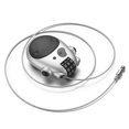 thumbnail image 2 of Candado para casco de motocicleta, candado con contraseña, cable telescópico, candado antirrobo, 3 d Abanopi Cerrar con llave, 2 of 7