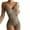 Khaki, variant on ZZwxWA Womens Sexy Ribbed Sleeveless Bodysuit Stretch Leotard Shorts Romper Jumpsuit Shapewear Romper Sweetheart Neckline Romper - Seamless Workout Romper for Women