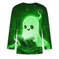 thumbnail image 4 of Qiopertar Liquidation à Moins de 5$ Hommes Imprimé Col Rond Mode Décontractée Manches Courtes Blouses Chemises en Liquidation Accès Anticipé Offres, 4 of 4