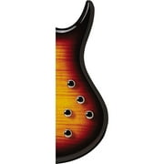 MTD Kingston Heir Fretless Bass Guitar Tobacco Sunburst Ebonol