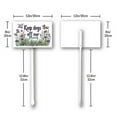 thumbnail image 6 of Eveokoki Keep Dogs Off Our Grass Sign, 12" x8" Stay Off Grass Aluminum Signs with Metal Stakes,UV Protected,Weatherproof,Fade Resistant,Easy to Mount, 6 of 6