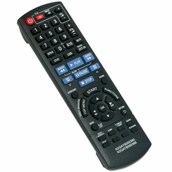 N2QAYB000366 Replace Remote for Panasonic Home Theater SB-HC470 SC-PT175 SCPT570