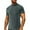 Grey, variant on Meichang Mens Mock Neck Muscle Tops Slim Comfy Short Sleeve Golf Shirts for Men Casual Solid Color Sport T-Shirt Soft Stretchy Basic Tee Shirt for Workout