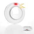 thumbnail image 1 of Alarma Detector de Humo RYEWGRV Blanca con Detección de 360° Inalámbrica y Advertencia Sonora LED, 1 of 7