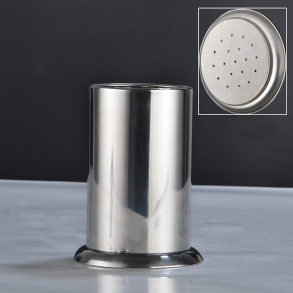 TABLETREANDS Utensilios De Cocina De Acero Inoxidable Duradero Con Orificios Para En Encimera