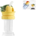 thumbnail image 1 of Hearth & Gear Reusable Children Beverage Water Bottle Straw Lid Water Bottle With Straw Lid Water Bottle Cover Cap Straw Lid Water Bottle With Straw Kids Mouth No Spill Silico Drinking Cups for Adults, 1 of 6