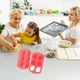 thumbnail image 5 of Moldes de silicona con forma de fruta para repostería y manualidades | Diseño de 6 cavidades: piña, fresa, naranja, limón y uva | Molde flexible antiadherente de grado alimenticio para pastele, 5 of 5