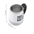 thumbnail image 3 of Taza De Café Agitadora Eléctrica Portátil De Acero Inoxidable, 3 of 7
