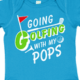 thumbnail image 4 of Inktastic Going Golfing with My Pops Kids Golf Boys or Girls Baby Bodysuit, 4 of 5