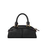 Chloé Small Leather Bowling Bag, Black