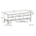 thumbnail image 6 of Atlin Designs Mid-Century Wood TV Stand for TVs up to 60" in Walnut Brown, 6 of 6