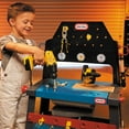 thumbnail image 4 of Little Tikes 2-in-1 Buildin' to Learn Motor Wood Shop Playset, Blue, for Ages 3+, 4 of 7