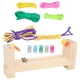 thumbnail image 5 of Plantilla de madera para hacer pulseras de paracord, herramienta para manualidades DIY, 5 of 14
