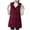 Wine, variant on 50% Off Clear! Viikei Winter Coats for Women Fashion Women Pocket Coat Long Jacket Winter Sleeveless Down Cotton Waistcoat