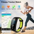 thumbnail image 3 of RV Reloj conectado Mujeres Hombres Niños IP68 Pulsera conectada a prueba de agua Pantalla colorida Reloj inteligente con podómetro de ritmo cardíaco Despertador de sueño Notificaciones para iPhone Huawei Samsung Xiaomi Sony Rojo Verde, 3 of 5