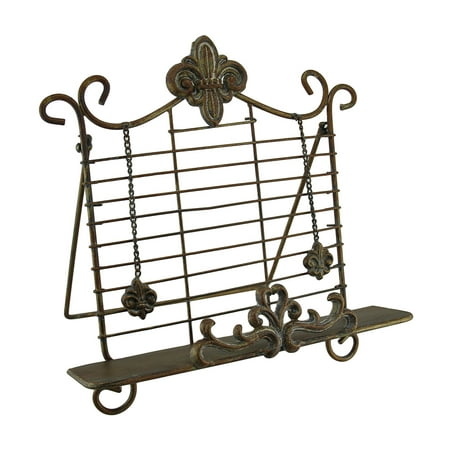 Decorative Fleur De Lis Metal Cookbook Stand Book Holder Easel Decorative Fleur De Lis Metal Cookbook Stand Book Holder Easel