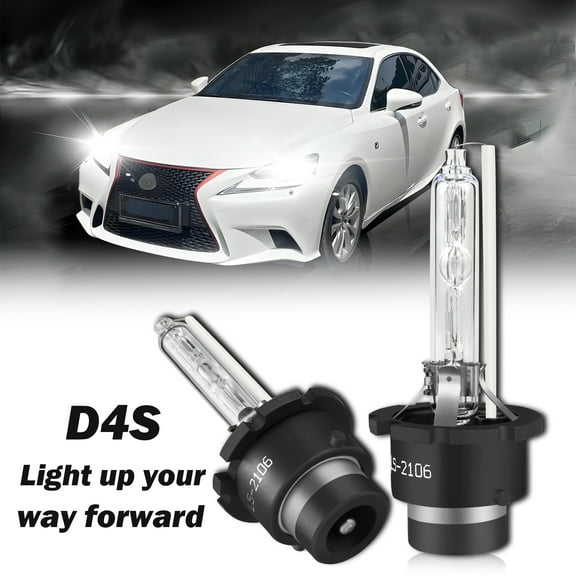 For Lexus IS250 IS350 2006-2015 D4S Xenon Headlight Bulbs 35W 6000K Super Bright Easy to Install,2PCS SHENKENUO