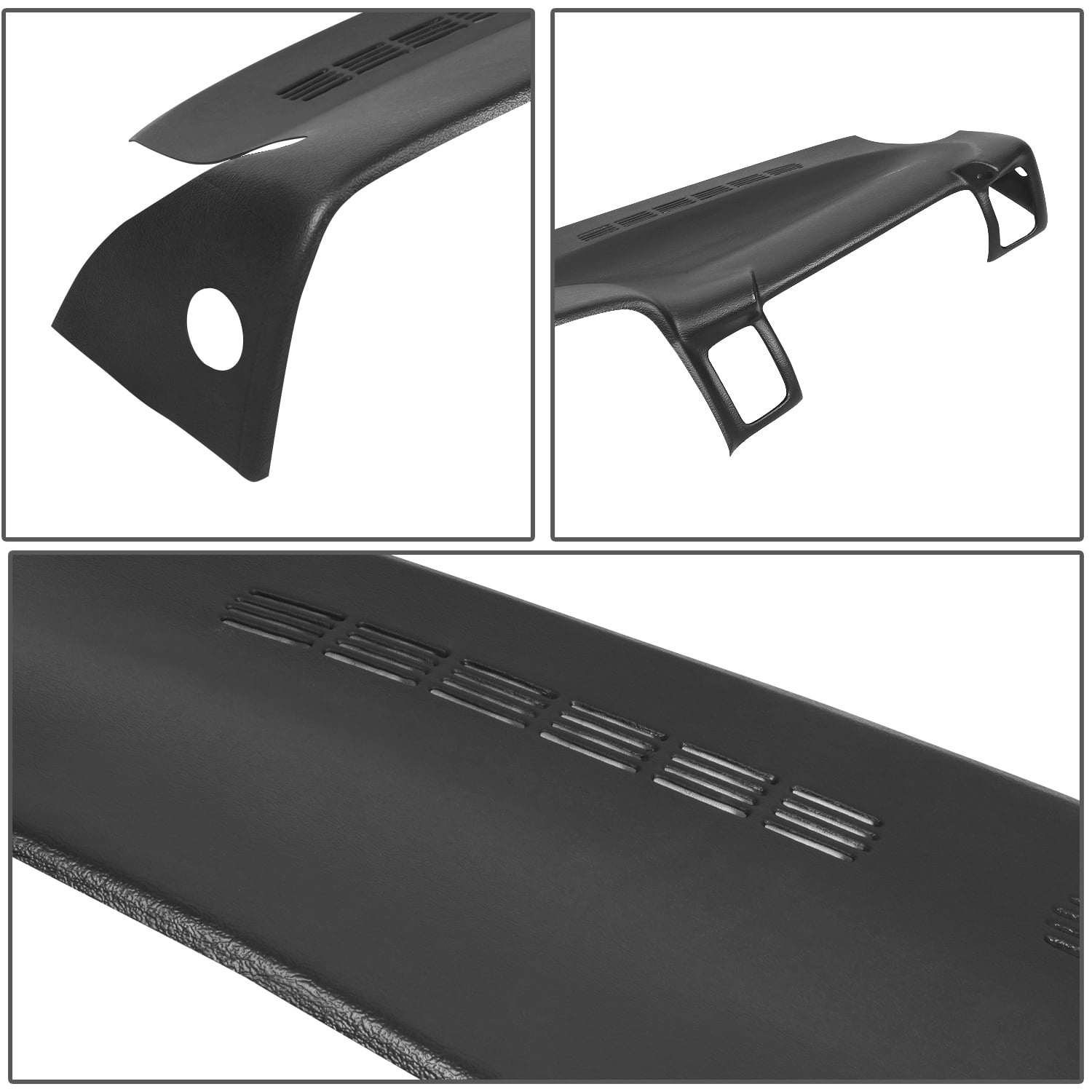 DNA Motoring ZTL-Y-0285 For 1999-2006 Chevy Silverado GMC Sierra Molded Dash Cap Cover Bezel Overlay