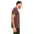 thumbnail image 3 of Bella Canvas Mens CVC Jersey Tee, L, Heather Maroon, 3 of 3