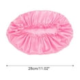 thumbnail image 2 of Unique Bargains Women Durable  Shower Cap for Hotel Travel 2pcs Pink, 2 of 5