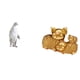 thumbnail image 1 of Escultura de pingüino,Escultura de pingüino para decoración nórdica del hogar,Adorno de mesa con estatua de animal,artesanía para decoración de dormitorio,Figura de escritorio,Figura de, 1 of 8