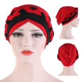 thumbnail image 4 of CNKOO Mode Femmes Bonnet Élastique Turban Chapeau Cancer Chimio Perte de Cheveux, 4 of 10