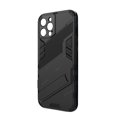 thumbnail image 1 of Estuche de teléfono para IP14-PLUS, antideslizante y anticaída, Estuche rígido híbrido PC + TPU Kickstand Zhivalor CPB-SSW816-1, 1 of 5