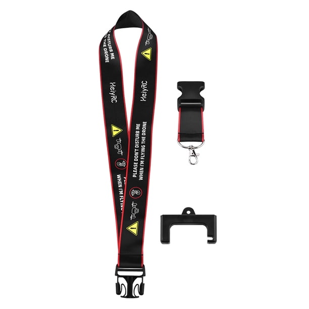 Correa Para El Cuello Cuerda colgante para correa de control remoto DJI Mavic Air 2 Drone (negro rojo) Tmvgtek Para estrenar