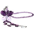 thumbnail image 1 of H&D Car Charms Rear View Mirror Accessorie Crystal Hanging Prisms (Purple), 1 of 6