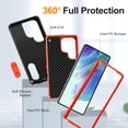 thumbnail image 2 of TECH CIRCLE for Samsung Galaxy S26+ 3-Layer PC+TPU+PC Case with KickStand Slim Heavy Duty Rugged Shock-Absorbent Tough Durable Cover,H, 2 of 8