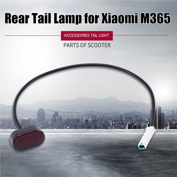 Naiovety Luz trasera para patinete, línea de luz de freno de seguridad, práctica, portátil, única para M365, accesorios para patinete eléctrico, luz Ciclismo Naiovety OD007692-00