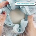 thumbnail image 4 of Esponja de ducha Lufas de baño, Bolas de esponja de ducha de baño creativas Forma de helado Esponja de baño Esponja de limpieza de ducha corporal Depurador Bolas de ducha de baño Exfo corporal, 4 of 5