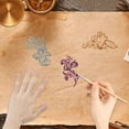 thumbnail image 4 of Vintage Flower Edge Clear Rubber Stamps Floral Line Frame Reusable Transparent Silicone Stamp Seals for Journaling Card Making Scrapbooking Photo Album Decorative DIY for DIY, 4 of 9