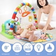 thumbnail image 1 of Alfombra De Juego De Actividades Musicales Para Bebés Kick And Play Piano Gym Centers Con Sonajeros Colgantes Juguetes Para Niños Juguetes De Aprendizaje Temprano Para Bebés ANGGREK Otros, 1 of 7
