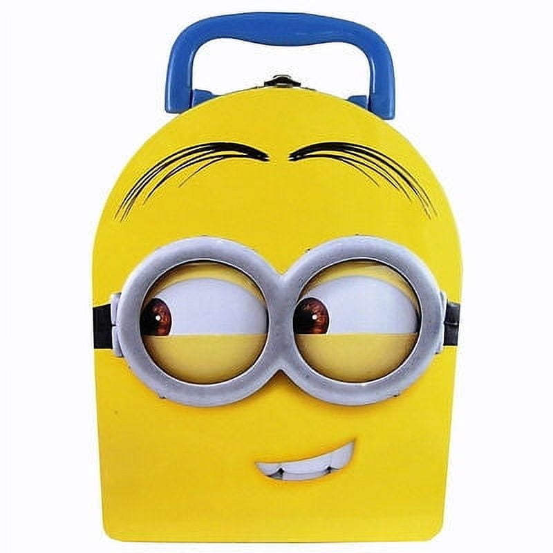 Despicable Me Minion Lunch Tin Dome Shape Tin Lunch Box x 3