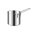 thumbnail image 3 of Mini Fryer Pot Stainless Steel Oil Saving Small Fryer With Strainer For Home Kitchen Frying, Multicolor, 3 of 8