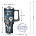 thumbnail image 3 of 1pc Whale Shark 40oz Tumbler with Straw & Handle - Insulated Stainless Steel Cup | Holiday Gift for Man Women (Christmas, Valentine's, Birthday), 3 of 5