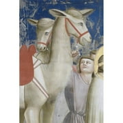 Posterazzi  Adoration of the Magi - Detail Giotto Ca1266-1337 Italian Fresco Capella Scrovegni Padua Italy Print