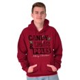 thumbnail image 4 of Funny Christmas Candy Lights Poles Hoodie Hooded Sweatshirt Men Brisco Brands M, 4 of 6