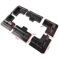 thumbnail image 2 of Solar Panel White Black Mounting Bracket Sets & Adjustable Kits Caravan Rv Boat Black, 2 of 8
