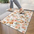 thumbnail image 4 of Corgi Dog and Flower Florals Door Rugs,Washable Non Slip Door Mats Indoor,Decorative Door Mats,Entry Mat Indoor for Entrance,Bedroom,Kitchen,Bathroom,17"x30", 4 of 6