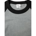 thumbnail image 4 of Hat and Beyond Men's 3/4 Sleeves Raglan Cotton Baseball Jersey T-Shirt, 4 of 6