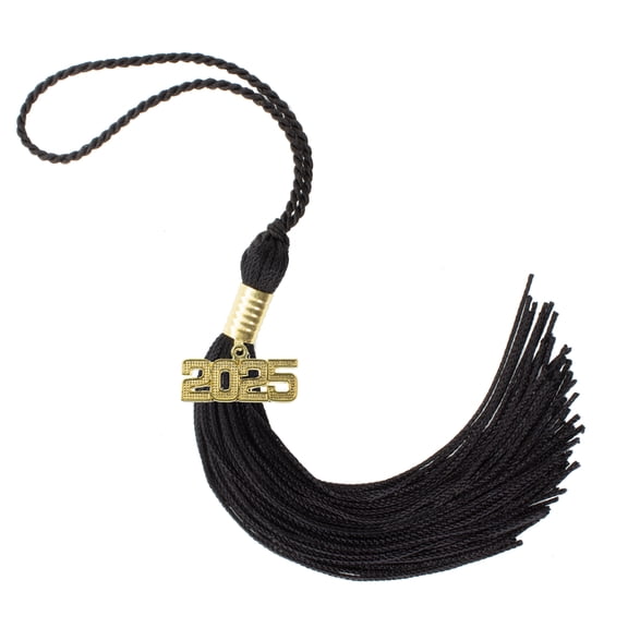 Graduation Tassel 2025 Black - Tassel Depot Brand
