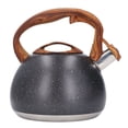 thumbnail image 1 of Bouilloires à Thé avec Poignée, Poignée Ergonomique 3L en Acier Inoxydable Chauffage Rapide Sifflement Bouilloire pour l'Extérieur, 1 of 8